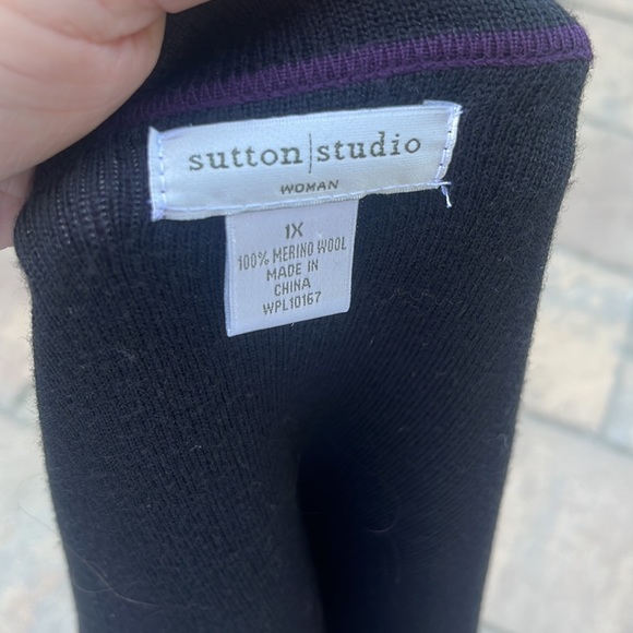 SUTTON STUDIO WOMAN SWEATER - Picture 5 of 5